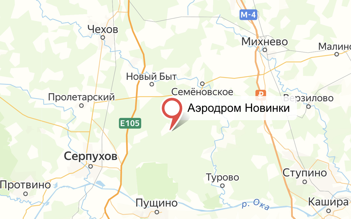 Один человек пострадал при падении легкомоторного самолета в Серпухове