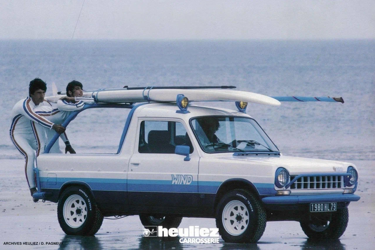 Heuliez не успокоилась и к 1980-му смастерила «ранчообразный» фан-пикап Wind. Но и тот остался концептом