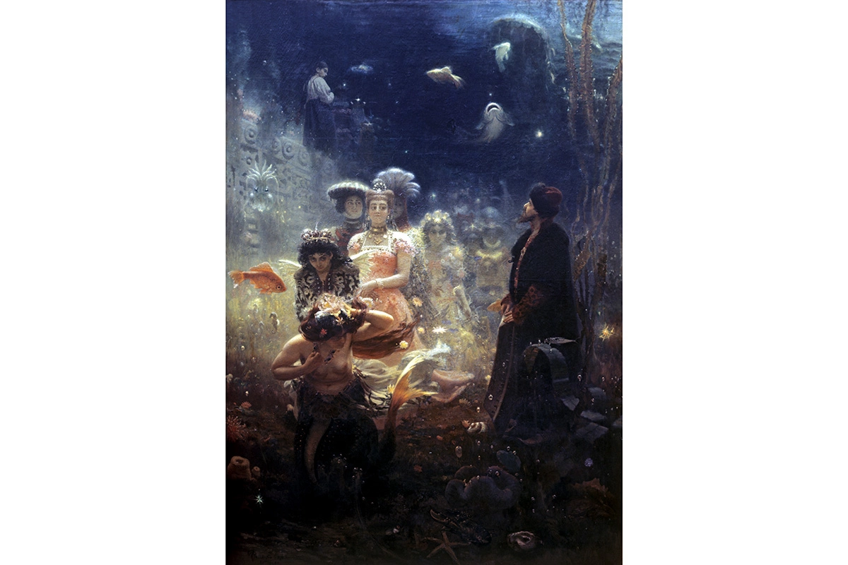 Картина Ильи Репина «Садко» (1876)
