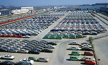 Производство автомобилей в Китае выросло на четверть 