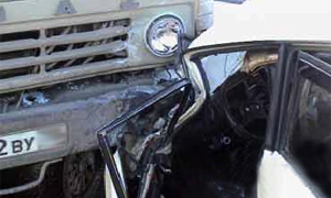 В Крыму грузовик раздавил копейку, погибли 4 человека