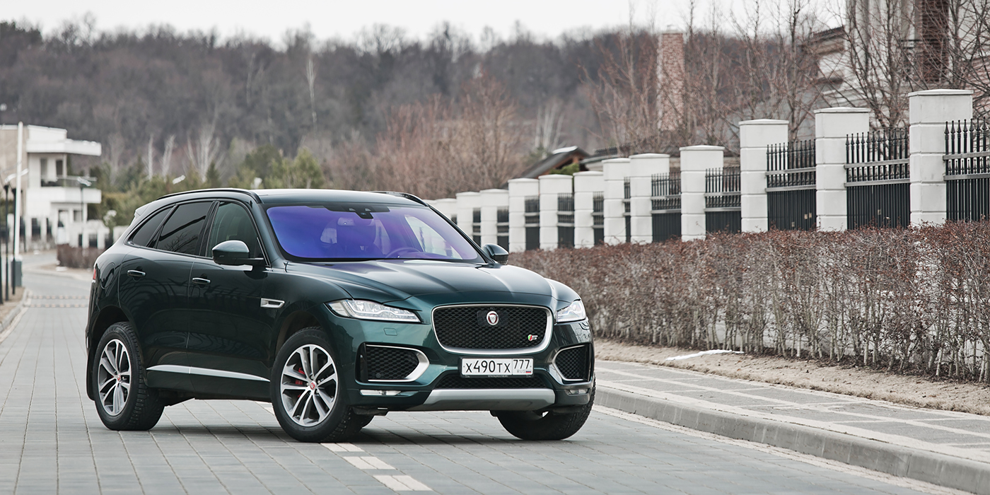 Вышибала в солнечных очках. Тест-драйв Jaguar F-Pace