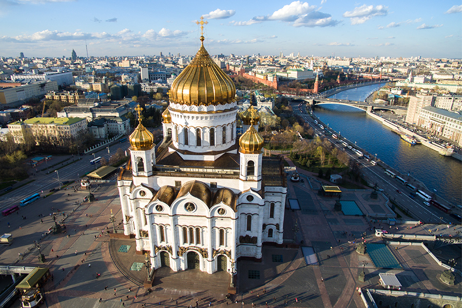 В 1994 году правительство Москвы инициировало воссоздание храма. Строительство заняло 5,5 года. В 1999 году церковь была открыта для посетителей
