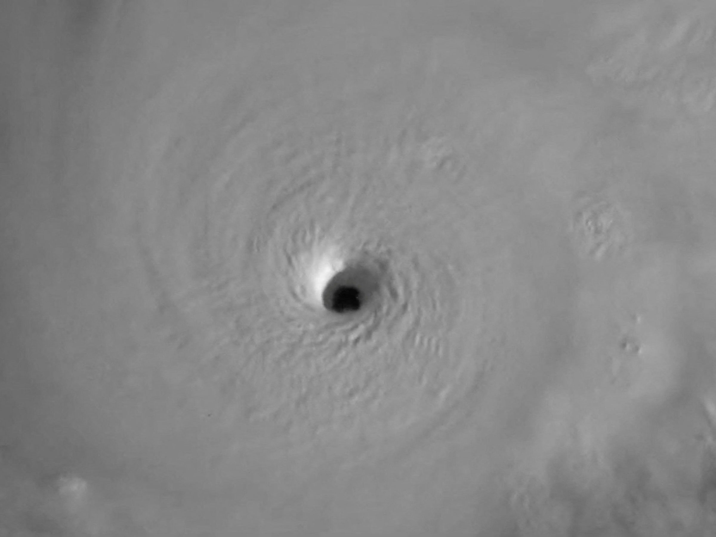 Ураган &laquo;Мелисса&raquo; над Карибским морем, наблюдаемый из космоса 27 октября 2025 года