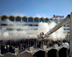 В столице Пакистана горит отель Mariott