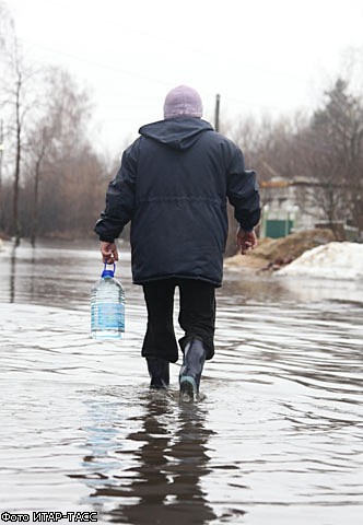 Весенние паводки в России 