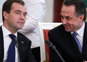 Д. Медведев пообещал уволить В. Мутко в случае провала на Олимпиаде