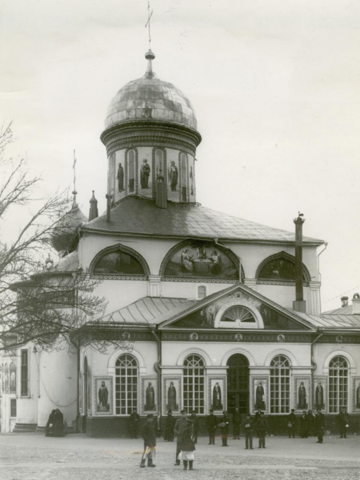 Троицкий собор Троице-Сергиева монастыря. 1900-е годы
