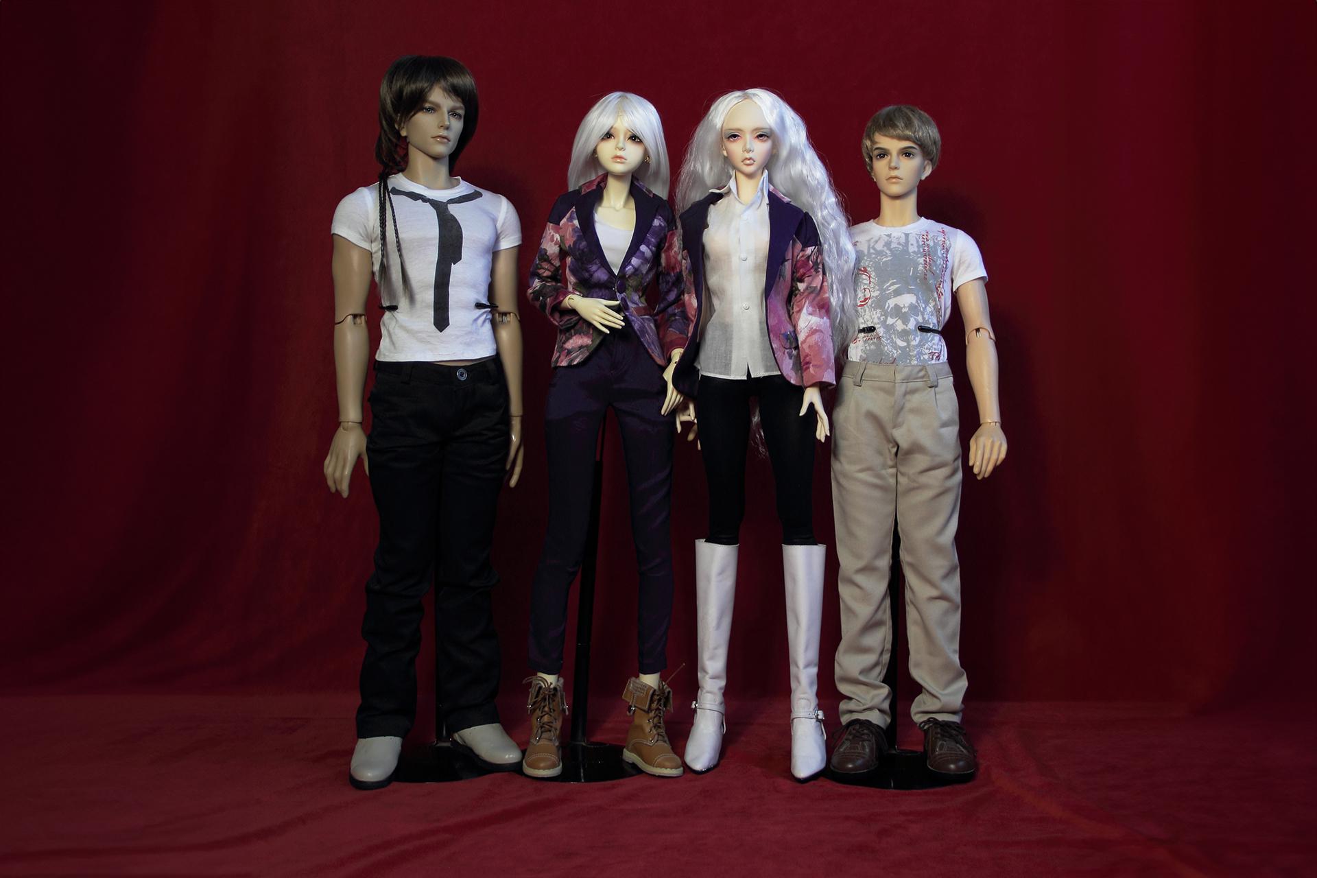 Корейские куклы из коллекции Гунель Гасановой