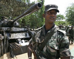 Все мирные жители покинули зону боевых действий на Шри-Ланке