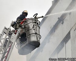 В Москве потушен крупный пожар на ул.Орджоникидзе