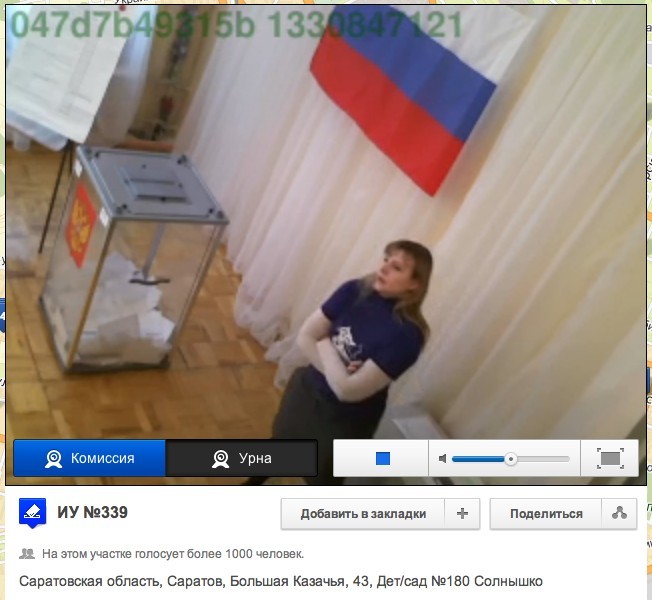 Президентские выборы "глазами" веб-камер