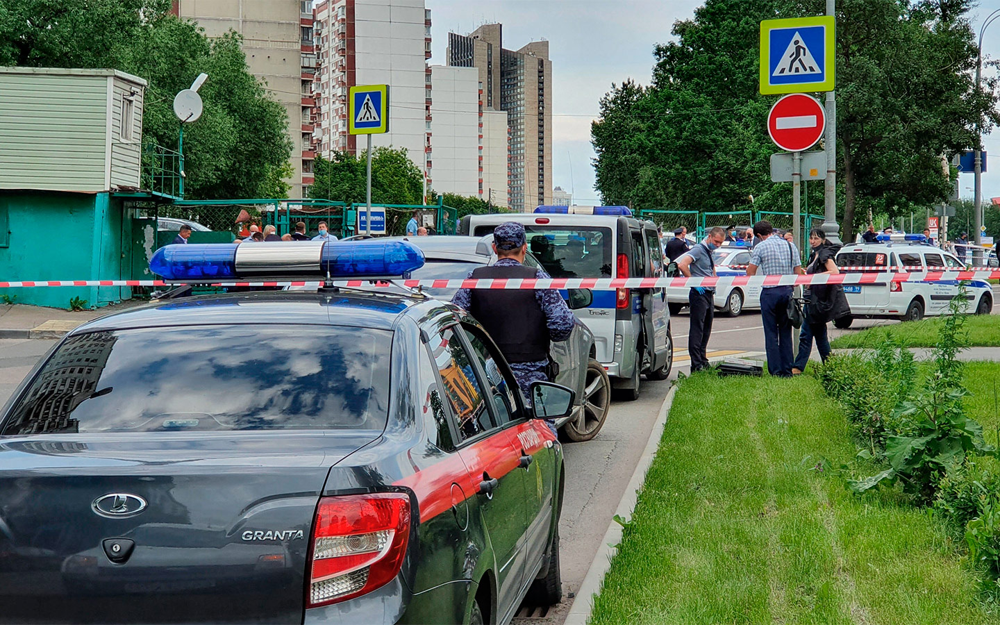 Перестрелка в Москве на Ленинском проспекте