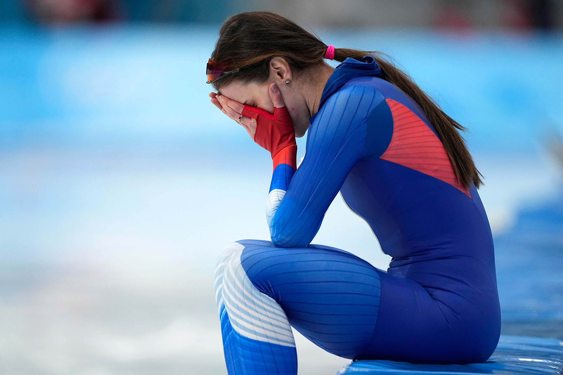 Российская конькобежка Ангелина Голикова стала третьей на 500-метровке