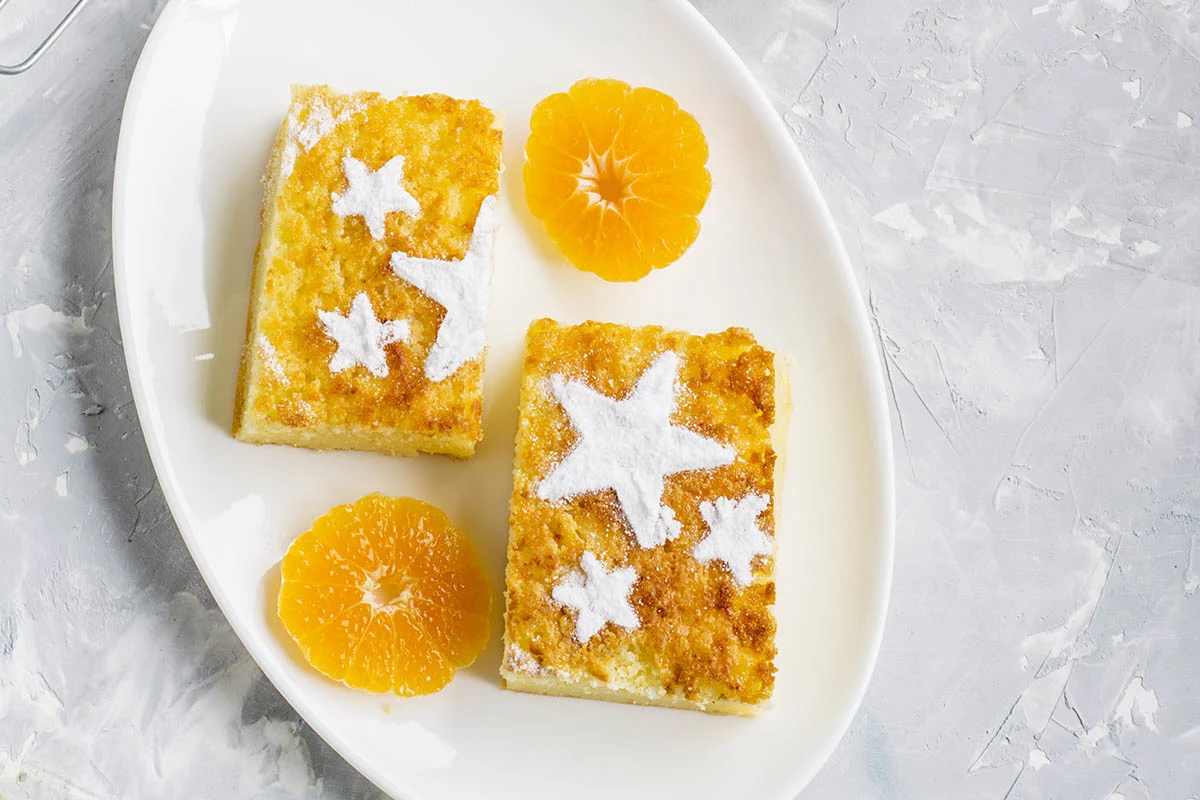 Мандариновый манник