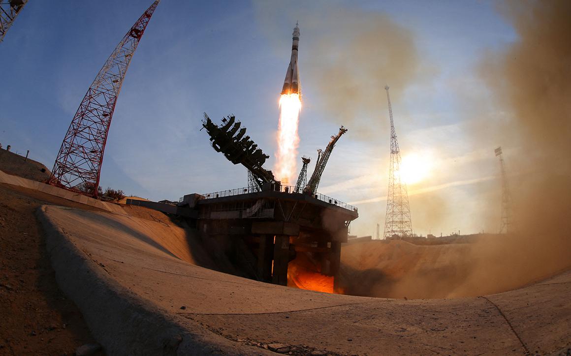С Байконура запустили ракету с экипажем для МКС