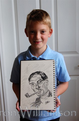 Десятилетний мальчик заработал £1.5 миллиона на своих картинах