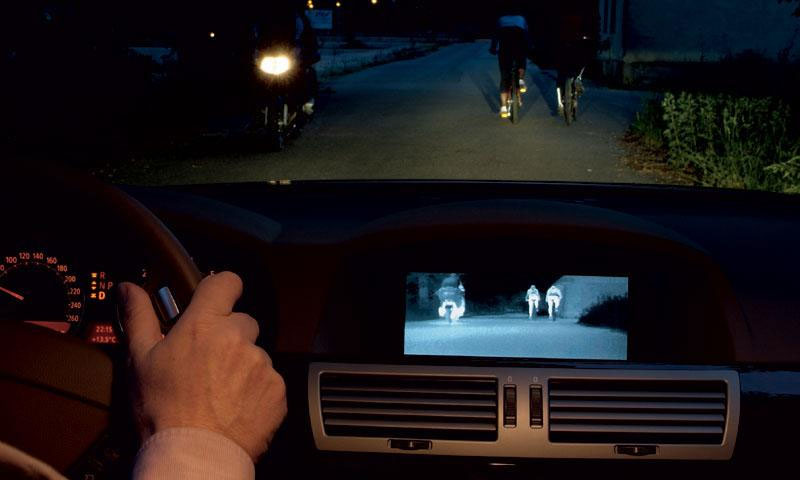 BMW адаптировала систему ночного видения для 5-й и 6-й серий