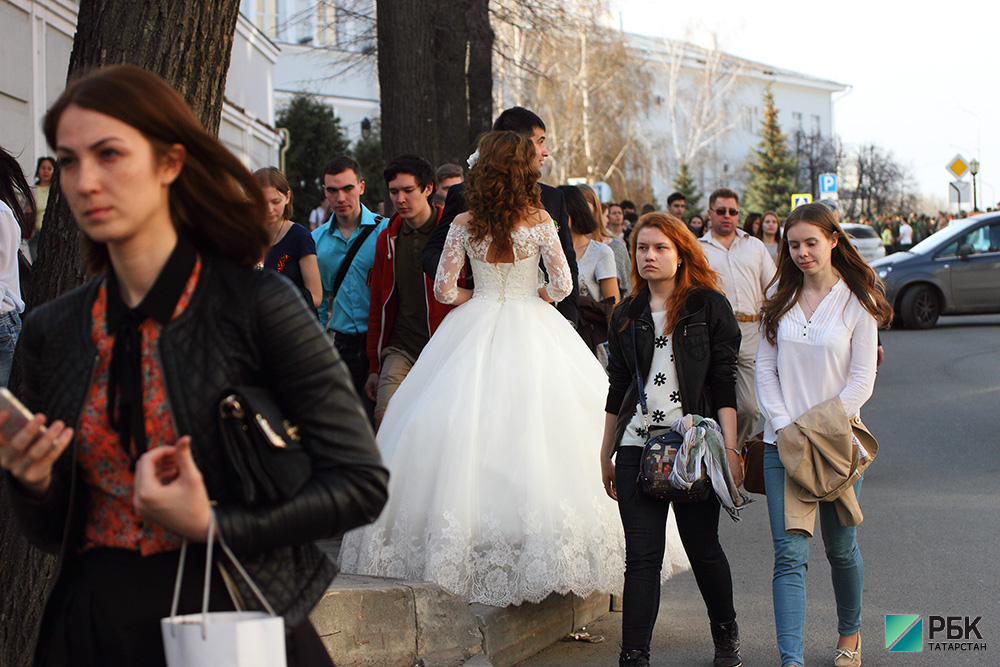В Казани зарегистрировали браки 318 мобилизованных из РТ и Башкирии