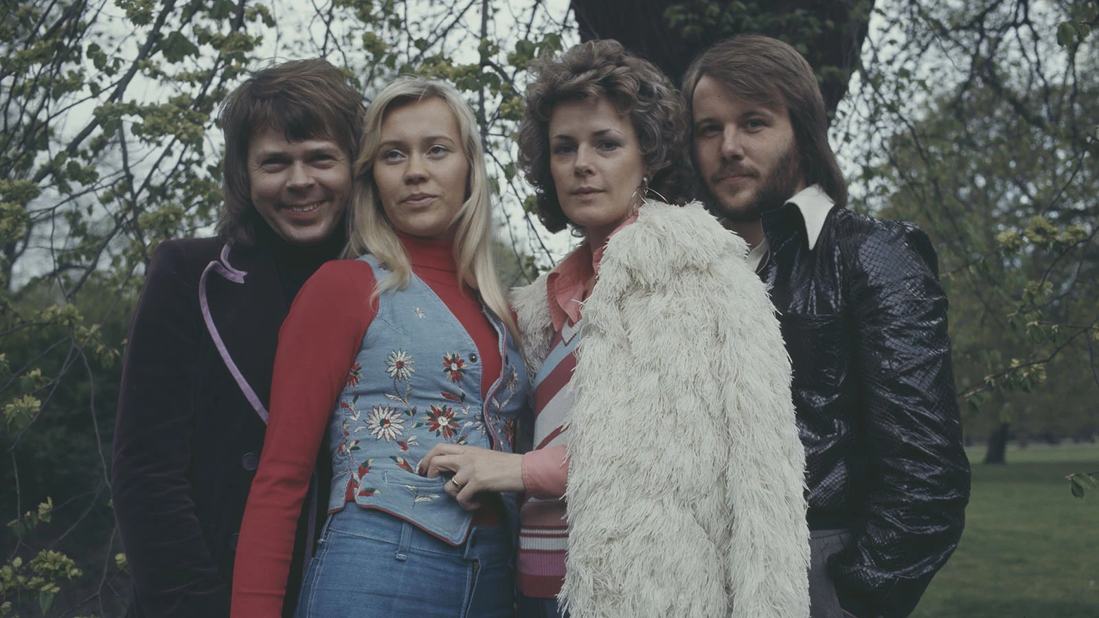 <p>Группа АВВА перед выступлением в Копенгагене, 1974 год</p>
