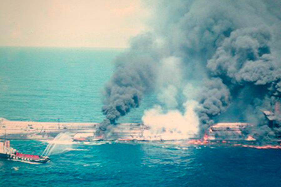 19 июля 1979 года около Тринидада и Тобаго столкнулись танкеры Atlantic Empress и Aegean Captain