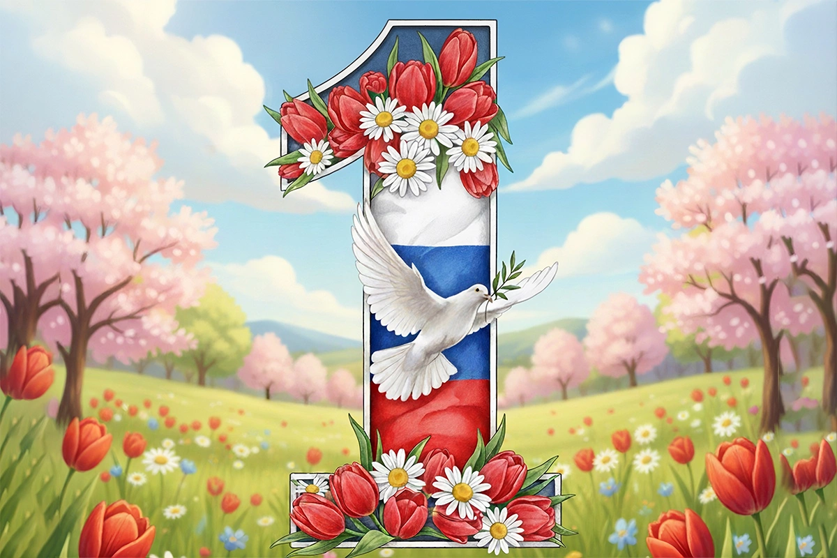 Открытки с 1 Мая: 20 вариантов для поздравления родных и знакомых