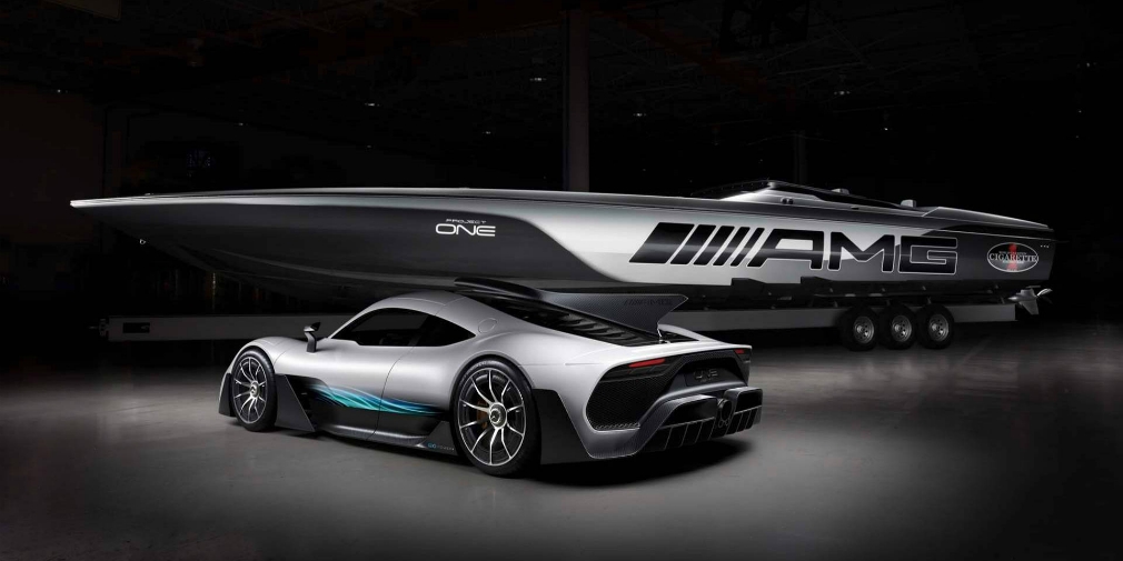 Mercedes-AMG построил суперкатер в стиле гиперкара Project One