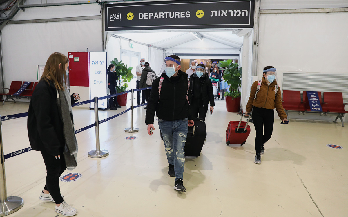 Аэропорт Бен-Гурион в Израиле