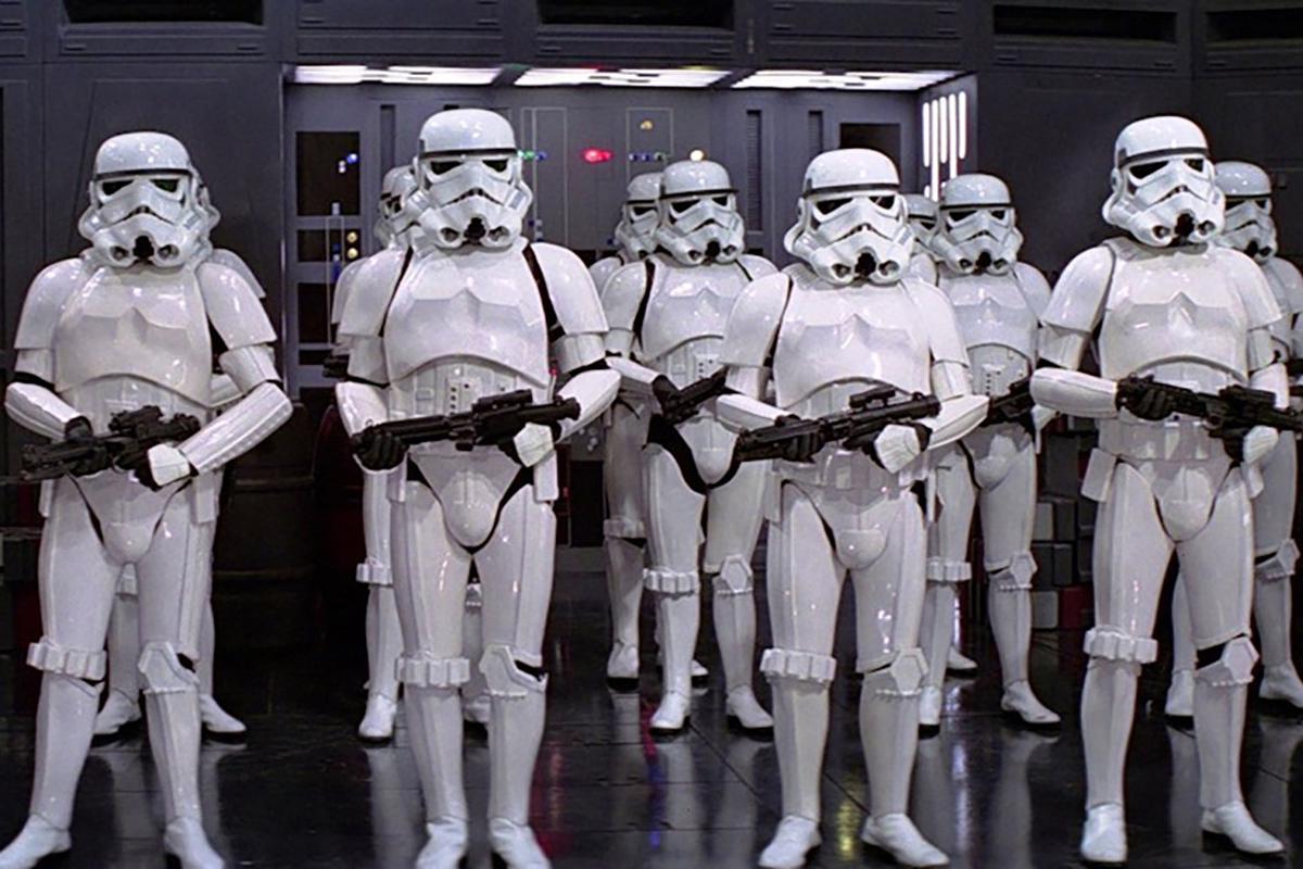 Солдаты-клоны в обмундировании