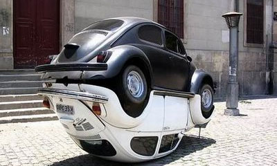 В Бразилии установили памятник Volkswagen Beetle