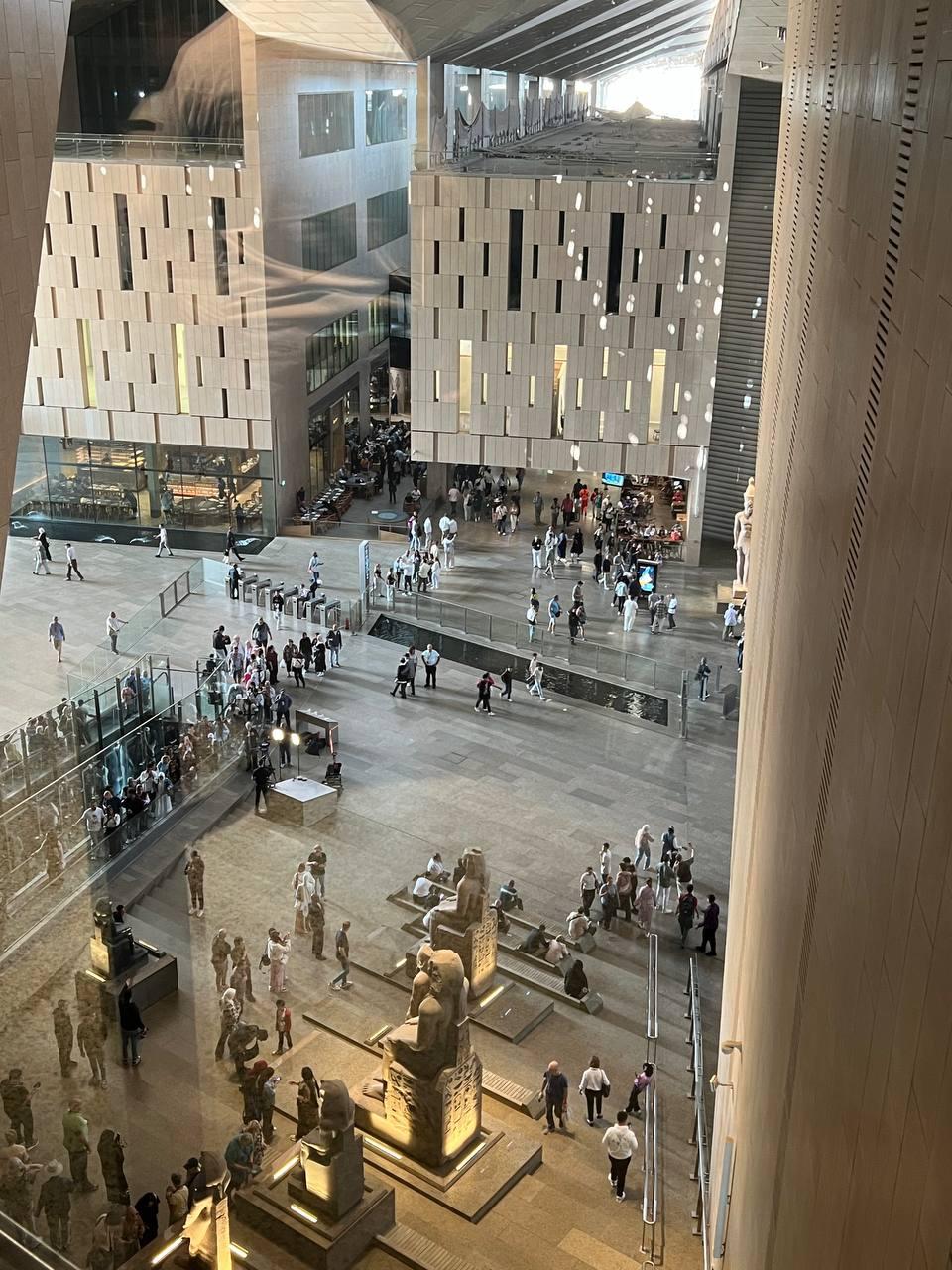 Большой Египетский музей внутри