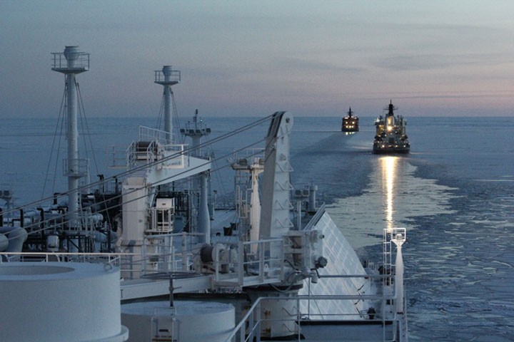 По Северному морскому пути прошел первый танкер со сжиженным газом