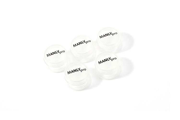 Пластиковые баночки Travel jars, Manly Pro с закручивающейся крышкой подойдут для перекладывания любых косметических средств