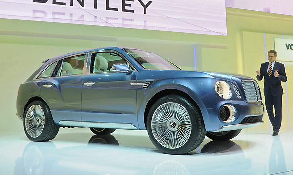 Внедорожник от Bentley будет производиться в Словакии
