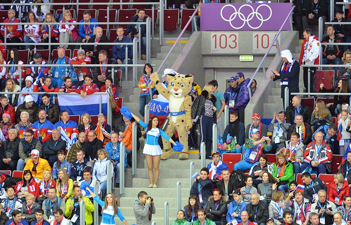 Болельщики Олимпийских игр в Сочи