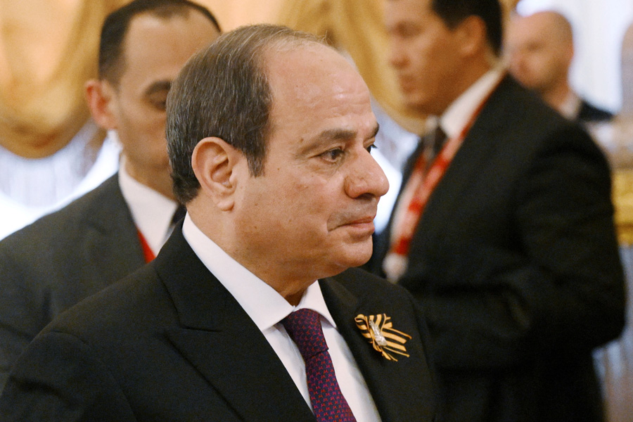 Auf dem Foto – Der ägyptische Präsident Abdel Fattah el-Sisi. Sein letztes persönliches Treffen mit Wladimir Putin fand im Oktober in Kasan statt – Anschließend traf al-Sisi beim BRICS-Gipfel ein.