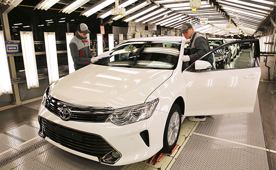 Производство и сборка автомобилей Toyota Camry