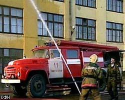 Крупный пожар на юго-востоке Москвы