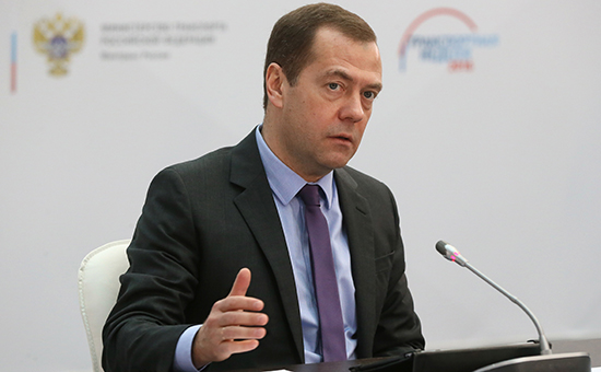 Премьер-министр Дмитрий Медведев


