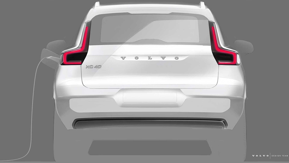 Volvo рассказала об электрическом XC40 c передним багажником