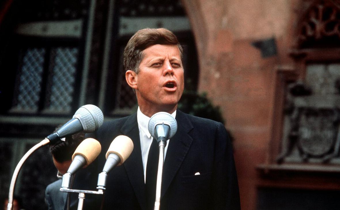 35-й президент США Джон Кеннеди