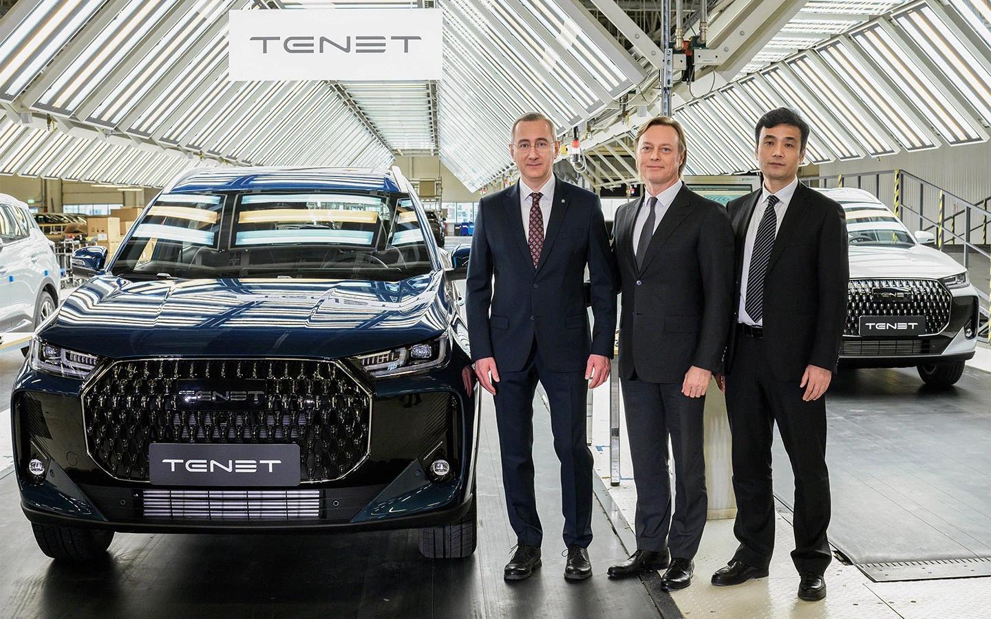 1 месяц до дебюта. В России представят первый автомобиль марки Tenet