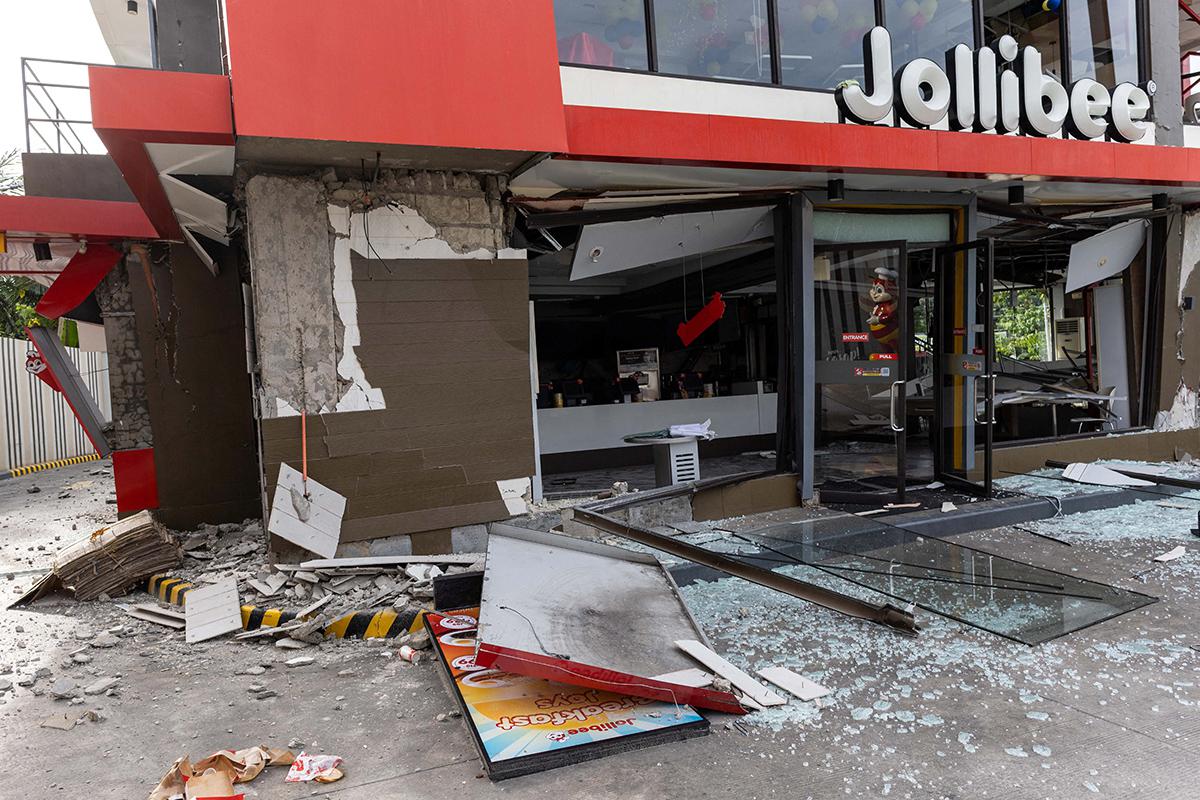 Последствия землетрясения магнитудой 6,9 баллов,Филиппины, 1 октября 2025 года