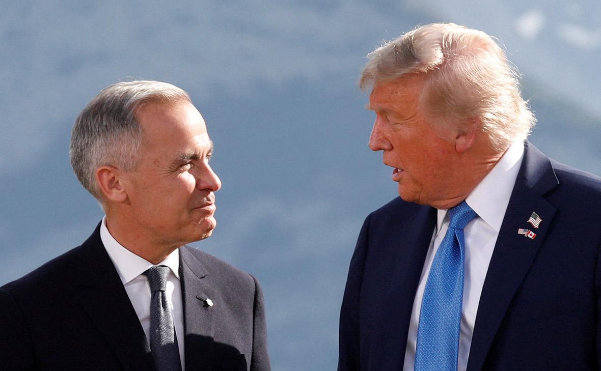 Марк Карни и Дональд Трамп