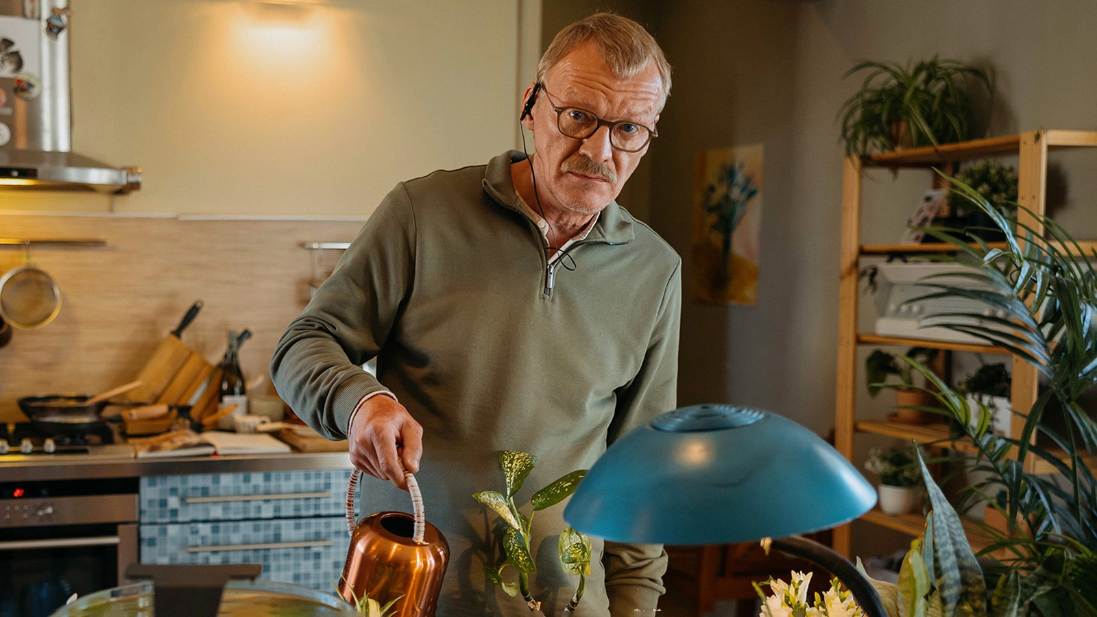 Кадр со съемок киноальманаха «Тюльпаны»