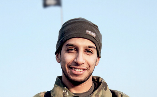 Предполагаемый организатор терактов в Париже Абдельхамид Абауд