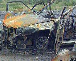 В центре Грозного взорвался автомобиль
