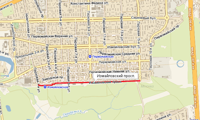Измайловский проспект в Москве станет подземным