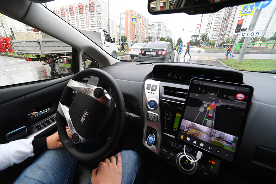 Тестирование беспилотного автомобиля &laquo;Яндекс&raquo; в Москве