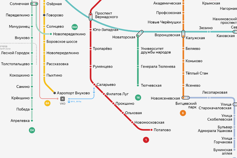 Новая линия метро&nbsp;&mdash; на схеме подземки. Планируется, что в дальнейшем &laquo;Троицкая&raquo; пройдет от станции МЦК &laquo;ЗИЛ&raquo; в Даниловском районе столицы до города Троицка. На &laquo;Троицкой&raquo; будет 17 станций, длина ветки составит 43,4 км.